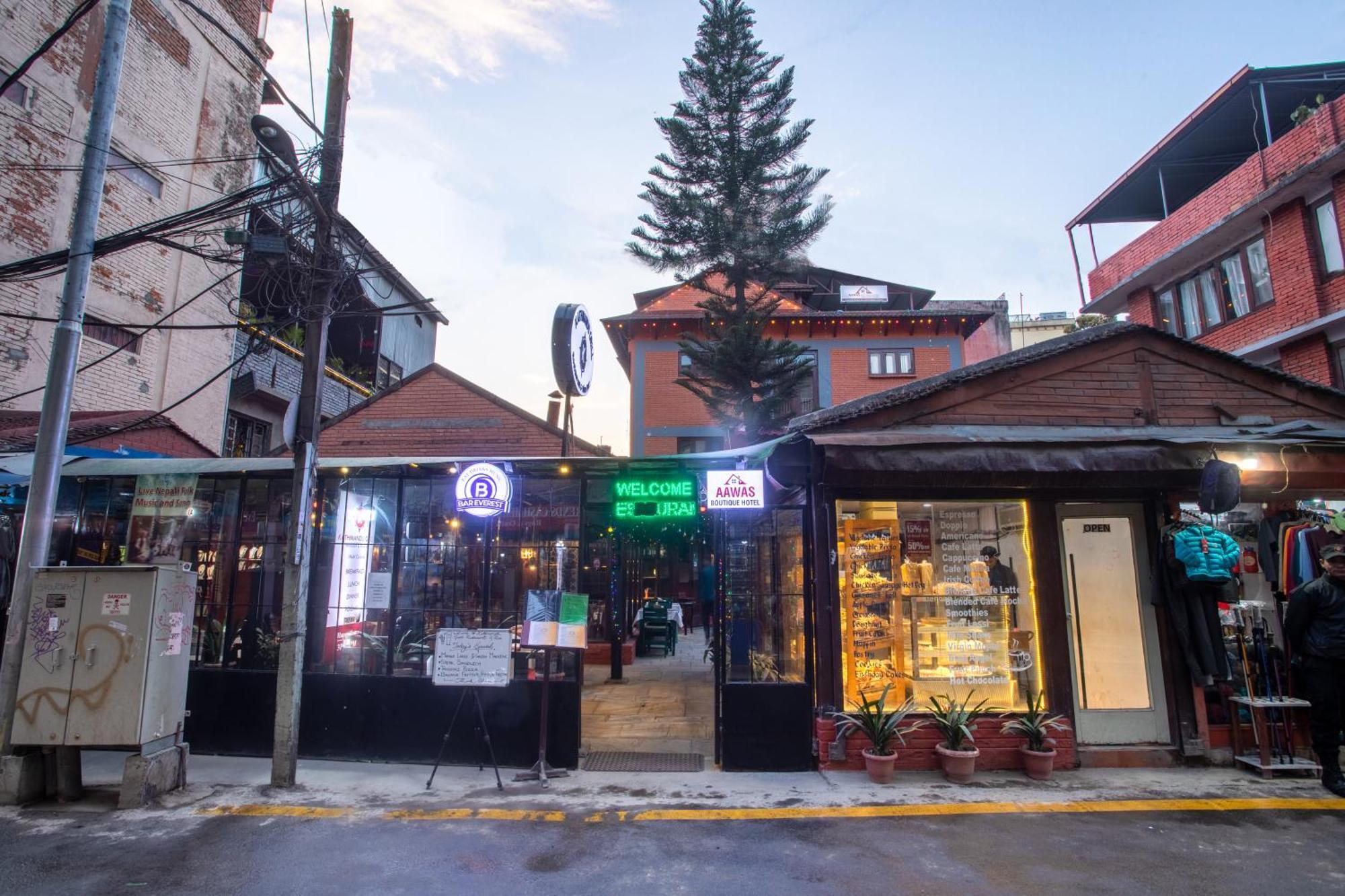 Aawas Boutique Hotel 加德满都 外观 照片